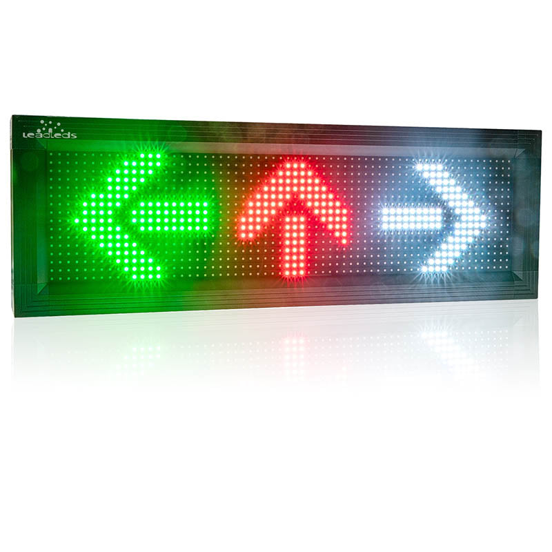 Leadleds Outdoor Programmierbares LED-Schild, Werbung, digitales Panel per LAN, schnelles Versenden von Nachrichten Zweitbild