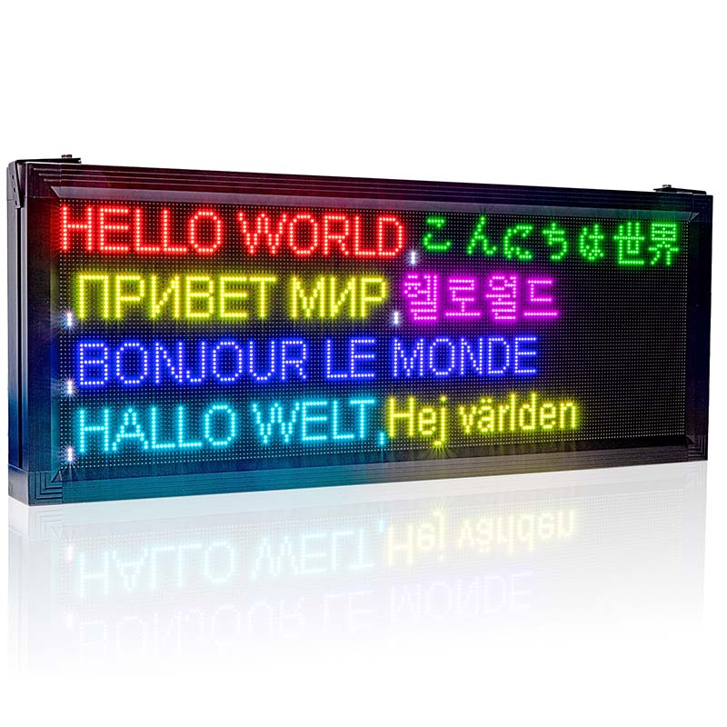 Leadleds Led Video Screen Outdoor HD Advertising Display Board, 16 x 41 in Secondary image
