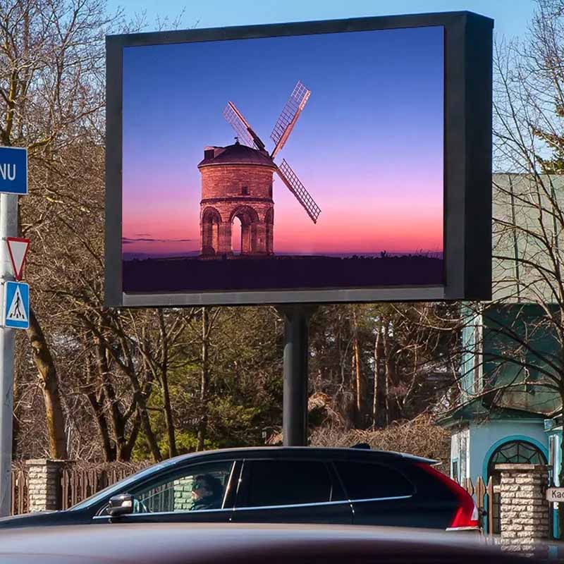 Leadleds 4.2Ft Double Sided Outdoor Video Display Electronic Church Si