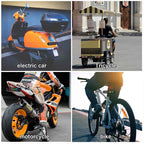 outside bicycle sign