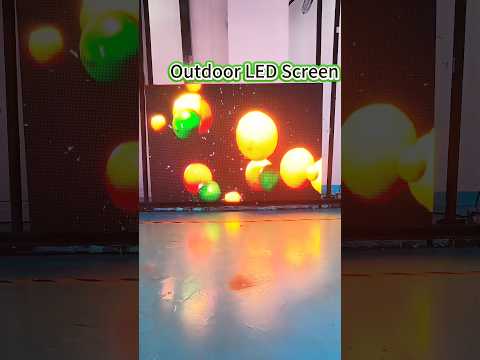 programmable outdoor led sign full color display
