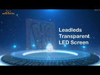 Leadleds Transparent LED Display Indoor Digital Signage Solution