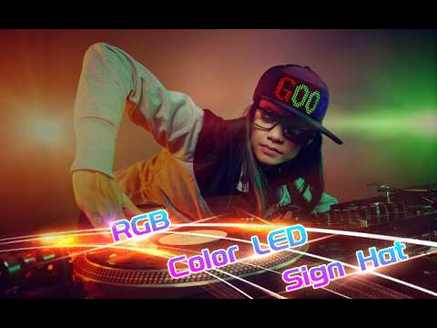 This LED Hat Displays ANY Message & It's the HOTTEST Street Fashion Drop | Programmable LED Cap