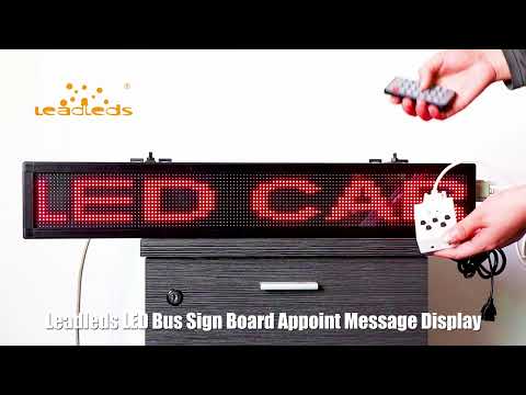 Quickly Select & Display Messages on Your LED Sign Board | Easy Setup Tutorial