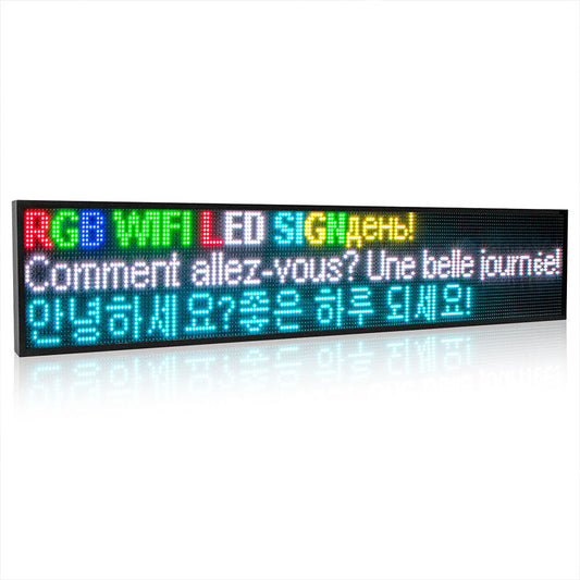 140 inches LED Sign Board Outdoor Advertising