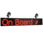 programmable LED car window sign