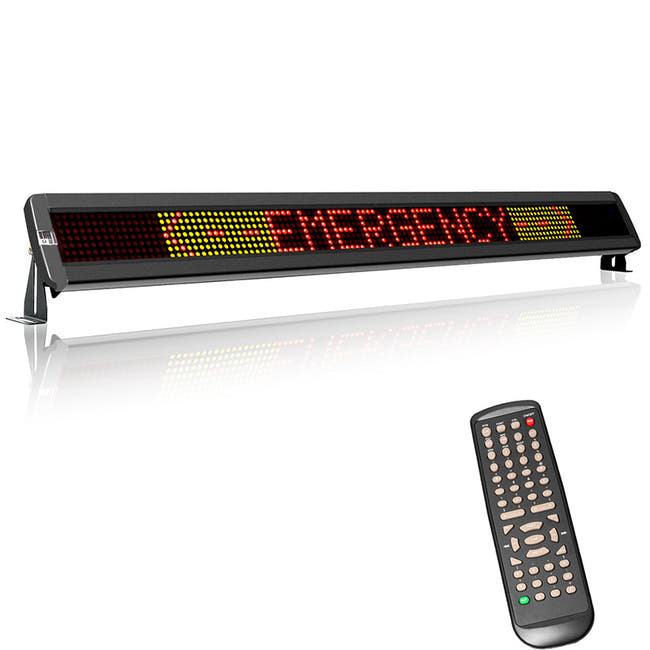 scrolling remote control led sign board Main image