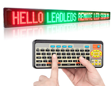 Leadleds Electronic Led Ticker Tape Display Board Digital Signage with