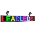 rogrammable LED message sign with 128 x 16 pixel display
