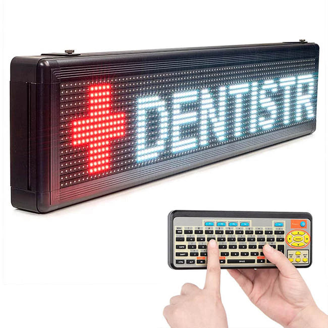 scrolling marquee remote keyboard Main image