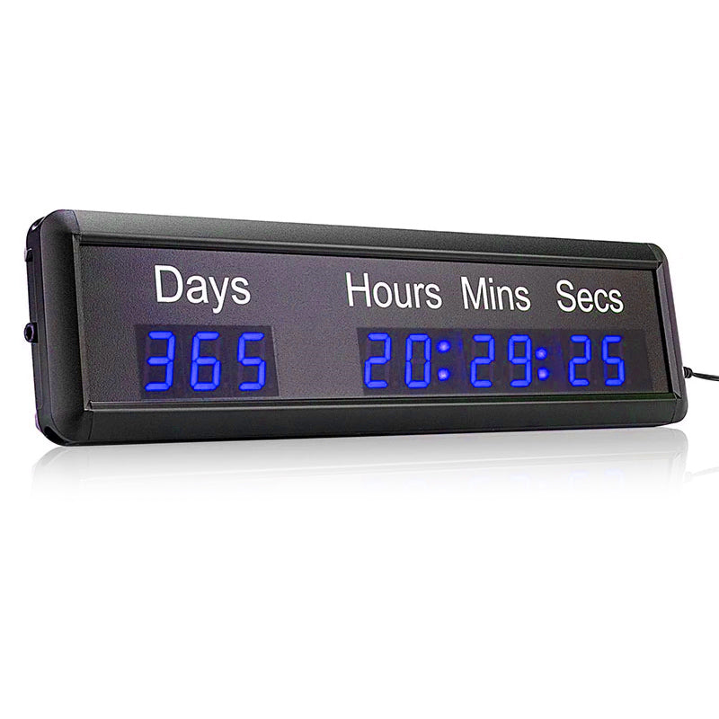 Leadleds 365 Days Electronic Countdown Digital Timer 1.8 Inches 9 Digit LED Digital Clock Secondary image