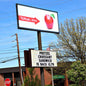 Leadleds Double Sided Digital Signage Full Color Text Picture Video Display