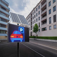 solar powered led traffic signs