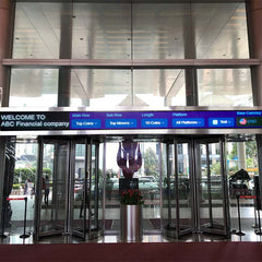 Leadleds Electronic Led Ticker Tape Display Board Digital Signage with SDK Docking Stock Market Financial News