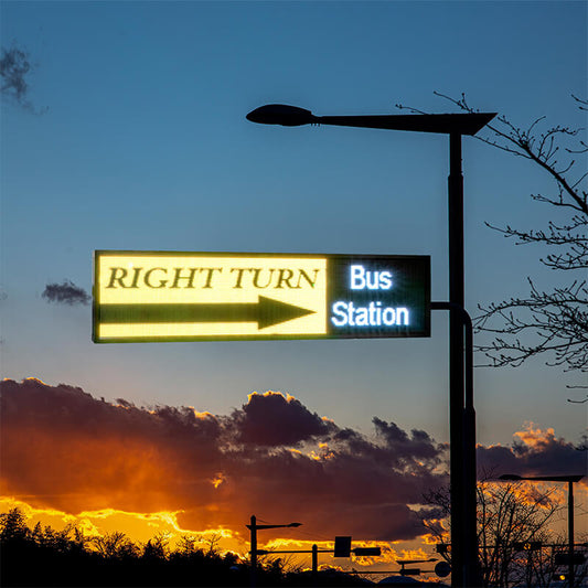 sunlight readable led signs