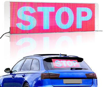 Programmable Car Signs | Programmable LED Sign for Cars | Leadleds