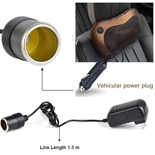  AC to DC Converter 2A 24W Car Cigarette Lighter Socket 110-240V to 12V AC/DC Power Adapter