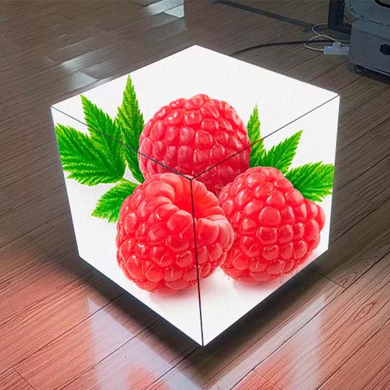 Leadleds Cube Led Display Screen Digital Sign Custom Made Led Sign Advertising TV Panel 