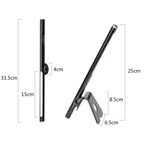 Leadleds LED Desk Lamp Eye-caring Table Lamp, Lamp with USB Charging Port, Office Lamp, Touch Control, Dimmable Modes, Black, 6W - Leadleds