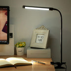 Leadleds LED Clip on Light Dimmable Reading Lights Flexible Gooesneck, USB Cord 2 Lighting Modes - Leadleds