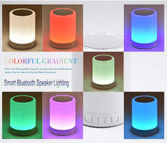 Leadleds RGB Lighting Wireless Bluetooth Speaker Hands-free Call LED Light Lamp With Music Beat, Portable Bluetooth Speaker Lighting - Leadleds