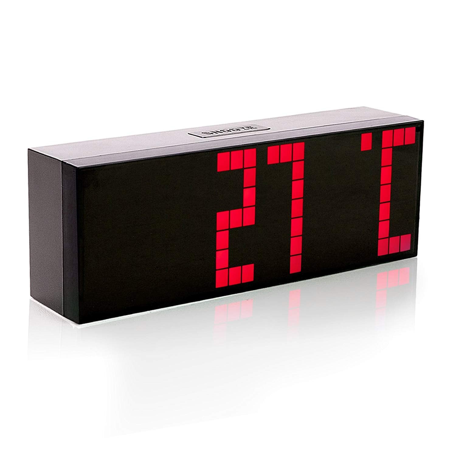 Leadleds LED Digital Alarm Clock LED Snooze with Countdown Timer Calendar Temperature - Leadleds
