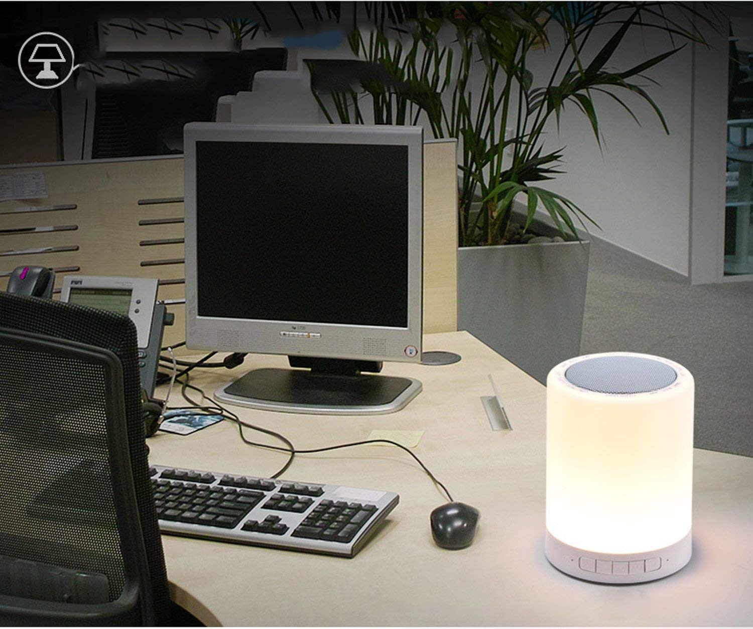 Leadleds RGB Lighting Wireless Bluetooth Speaker Hands-free Call LED Light Lamp With Music Beat, Portable Bluetooth Speaker Lighting - Leadleds