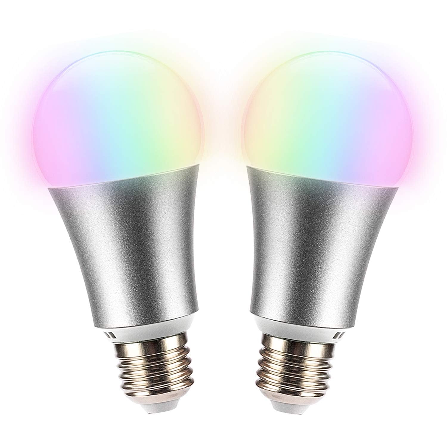 Leadleds Smart WiFi LED Light Bulb A19 600Lm, Multi-Color, Dimmable, Compatible with Alexa & Google Assistant Secondary image