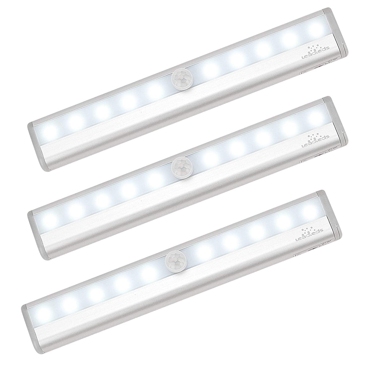 Leadleds Motion Sensor Light Battery Operated with Magnetic for Stairs Hallway Closet Lights Secondary image