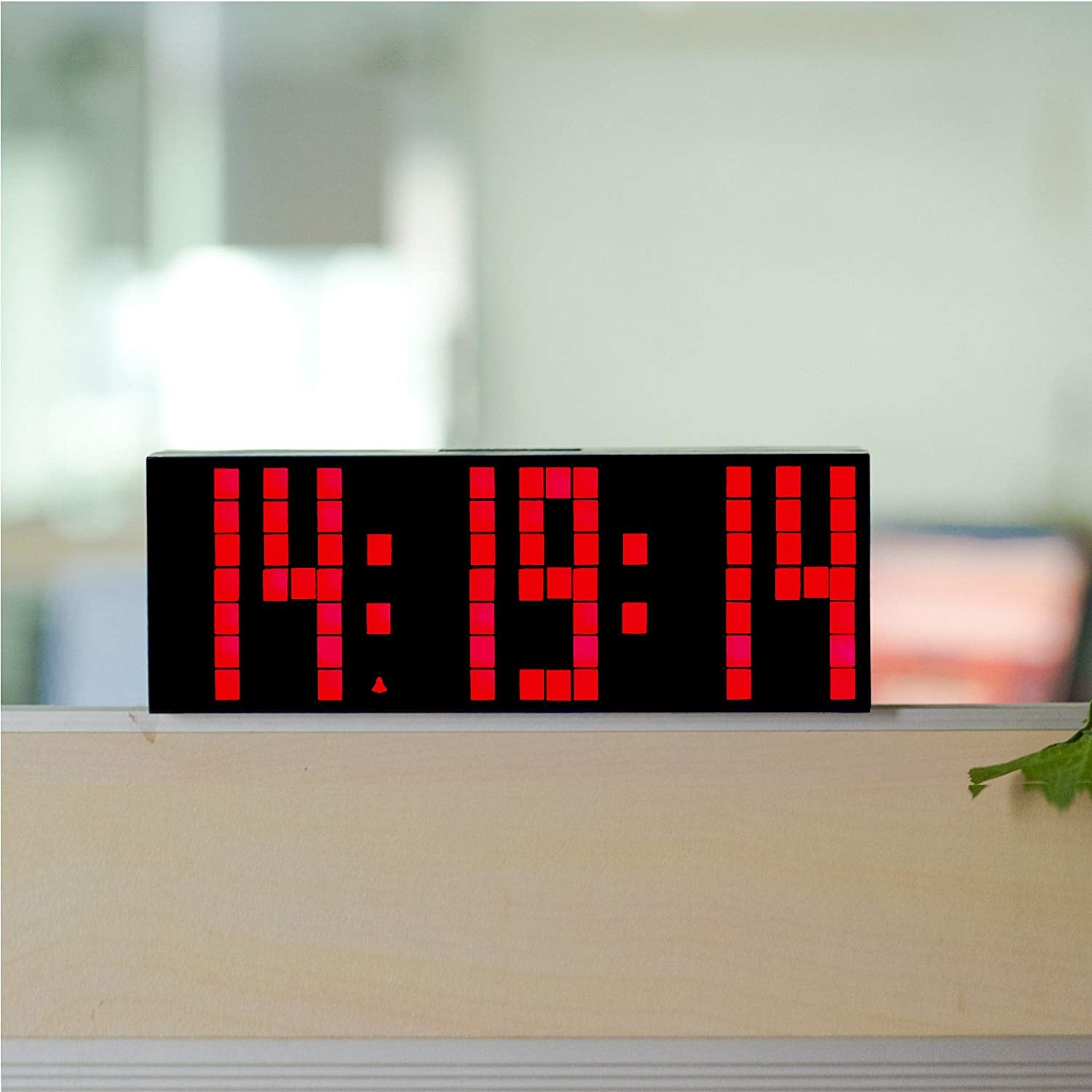 Leadleds LED Digital Alarm Clock LED Snooze with Countdown Timer Calendar Temperature - Leadleds