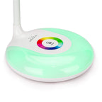 Leadleds Desk Lamps Book Reading Lights with Touch-Sensitive Control Panel, 256 Color Changing Base, USB Rechargeable LED Bedside Lamps Night Light - Leadleds