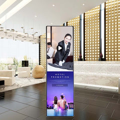 76 inch portable LED advertising poster display screen