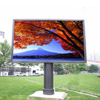 Double sided outdoor LED display sign - WiFi controlled full color digital advertising screen