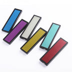 Green LED wearable message badge displaying ORDER text for restaurant, retail, and event customer service staff