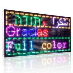 Leadleds Rainbow Color LED Display board by LAN fast Program, 71 x 39cm - Leadleds