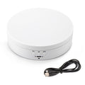 UNTCENT Motorized Turntable Electric Rotating Display Stand for Jewelry Hobby Collectible Products