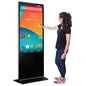 43in Digital Signage Media Advertising Player Programmable Floor Standing Android LCD Video Screen Indoor