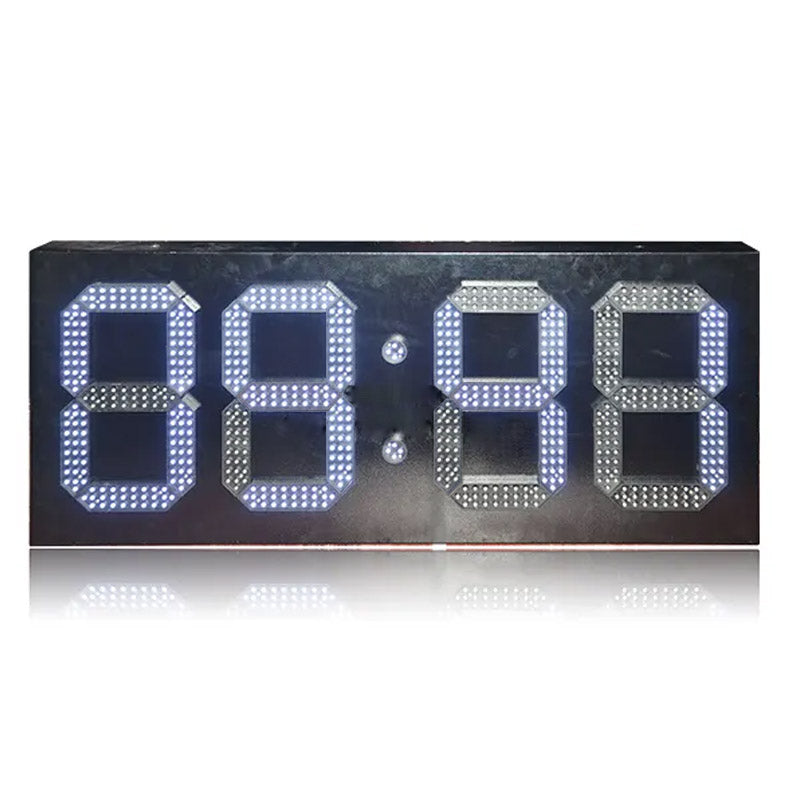 Leadleds four digit outdoor time and temperature digital display