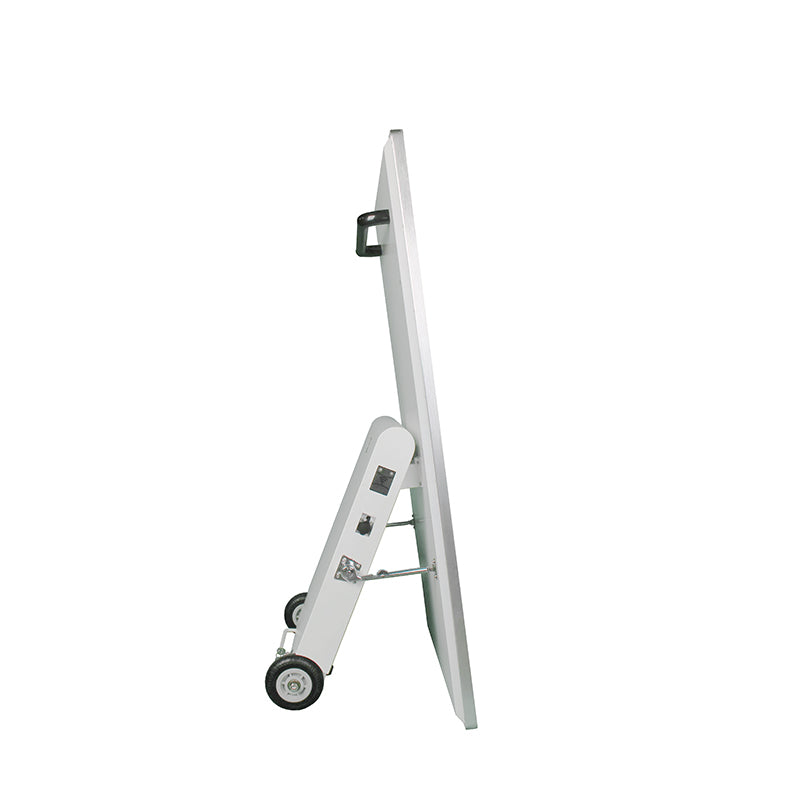 43 in Mobile Digital Poster Outdoor Singnage HD 1080P Battery Powered with Wheels