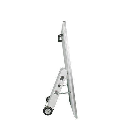 43 in Mobile Digital Poster Outdoor Singnage HD 1080P Battery Powered with Wheels
