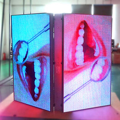 Leadleds Outdoor Programmable Led Signs Double Sided Custom Led Sign Digital Signage, 138 X 88in