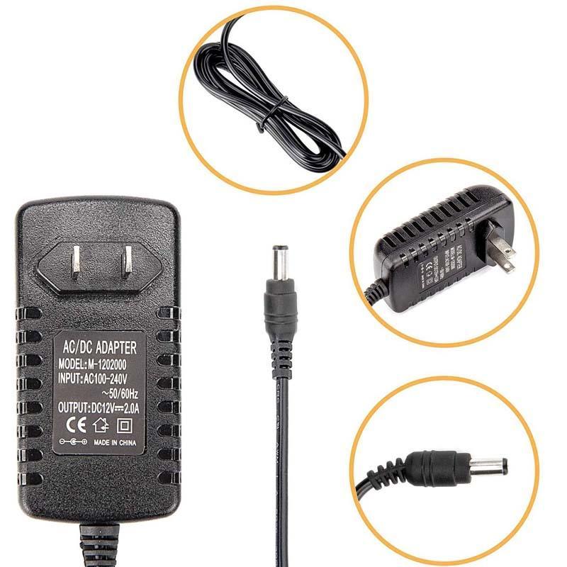 DC12V 2A Power Supply Adapter 100-240V to 12V Transformer _ Leadleds
