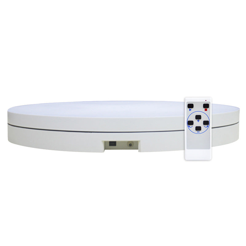 UNTCENT 60cm Circular Turntable Hold up to 170 lbs Remote Control Imagen principal del producto