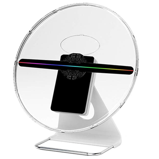 Leadleds 12 in Desktop 3D Hologram Fan Display Projector Battery Built-in, Safety Cover Including Image principale du produit