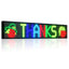 Wall-mounted LEDs
