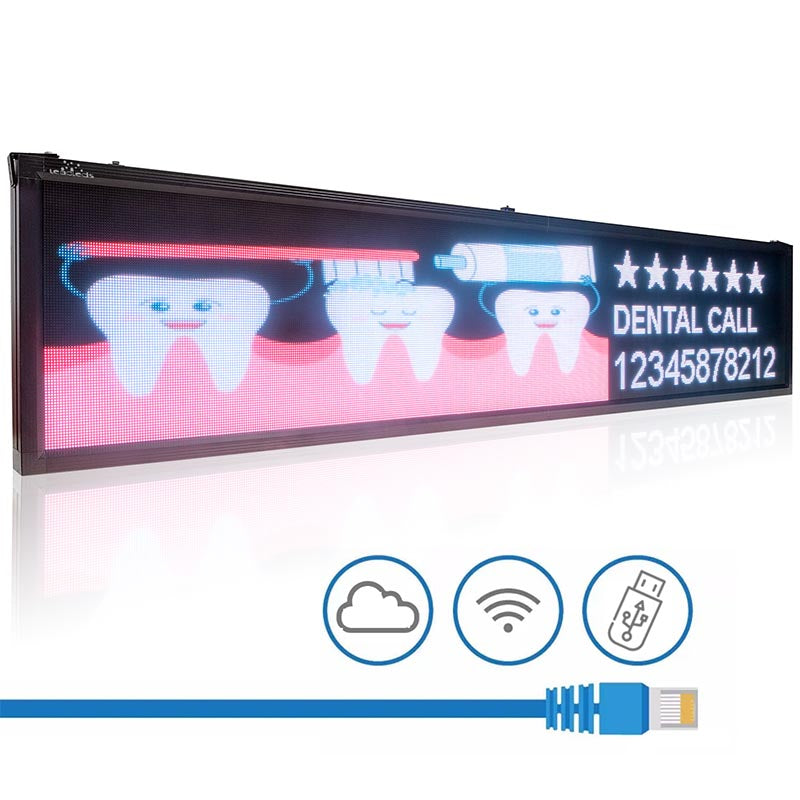 Leadleds 8.7Ft Wall Led Display Screen Outdoor Led Panel