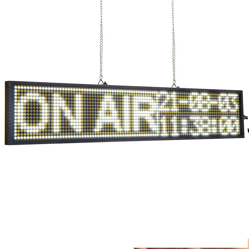 Leadleds P5 WiFi Scrolling Led Sign Message Board Working with Smartphone Tablet Android iOS