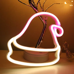 Leadleds Neon Light Sign Flamingo Unicorn Cactus Pineapple Lamp Light Xmas Party Wedding Decorations