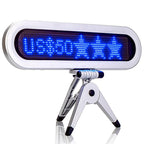 28 cm 12V Blue Store Window Car Rear Window  LED Scrolling Display Board South Korea Russia English Advertising Sign