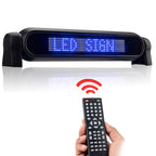 Leadleds Led Lights for Cars Remote Keyboard Program 6 Languages, Blue Message